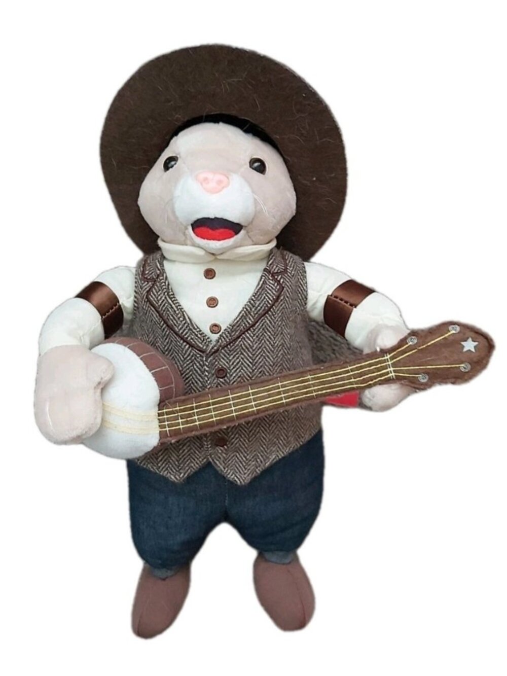 Vintage 2010 KIA Soul Hamstar Banjo Mascot Plush 14" Stuffed Animal